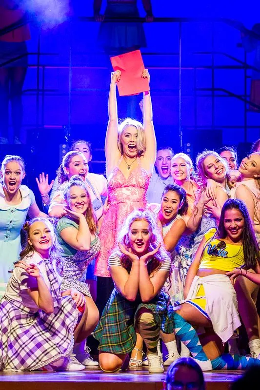 The Peter Pan ensemble fills the stage